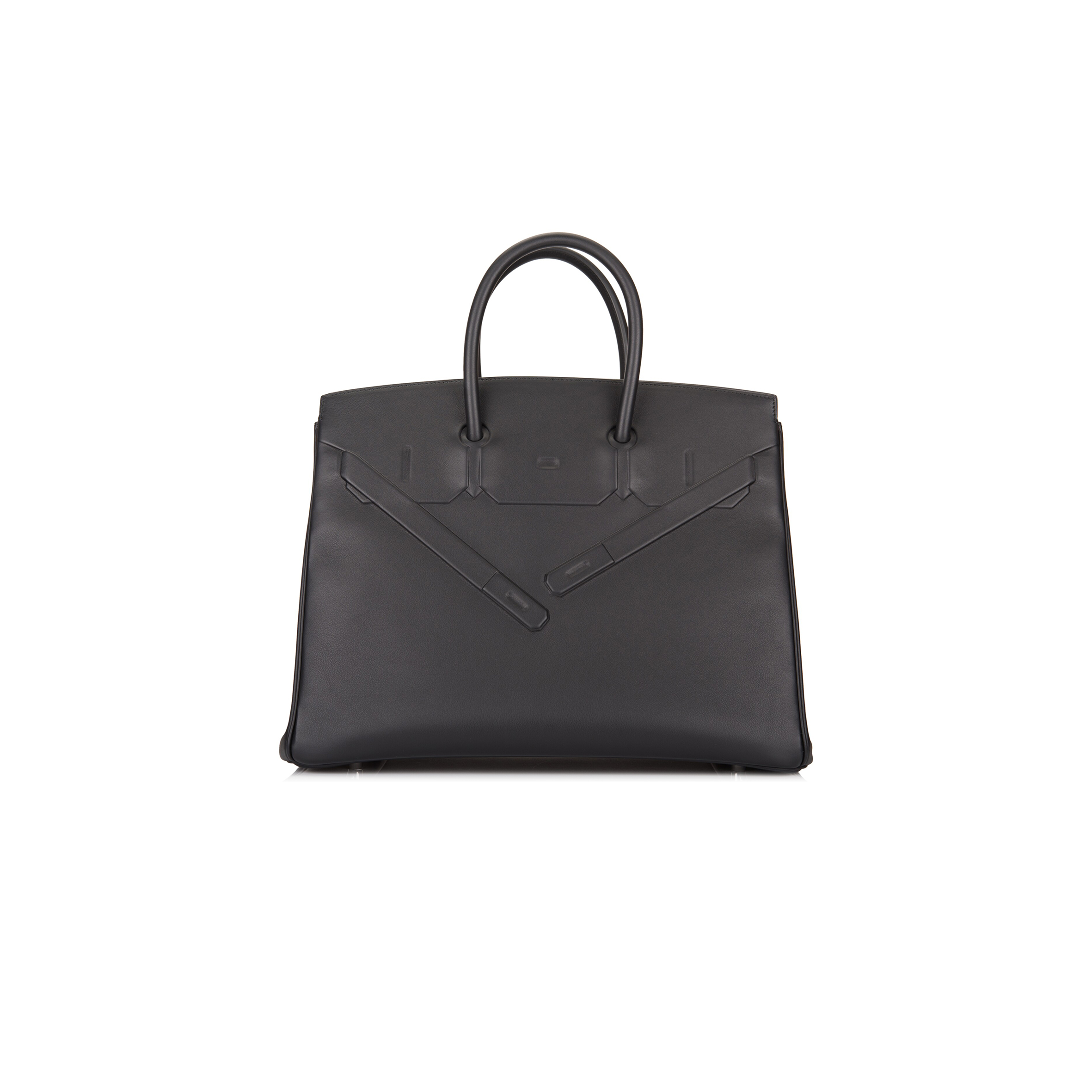 H**mes MASTER BIRKIN 35 SHADOW BLACK OF SWIFT LEATHER (35*25*18cm)